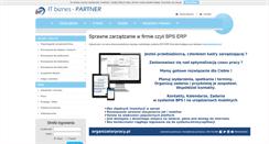 Desktop Screenshot of biznes-partner.eu